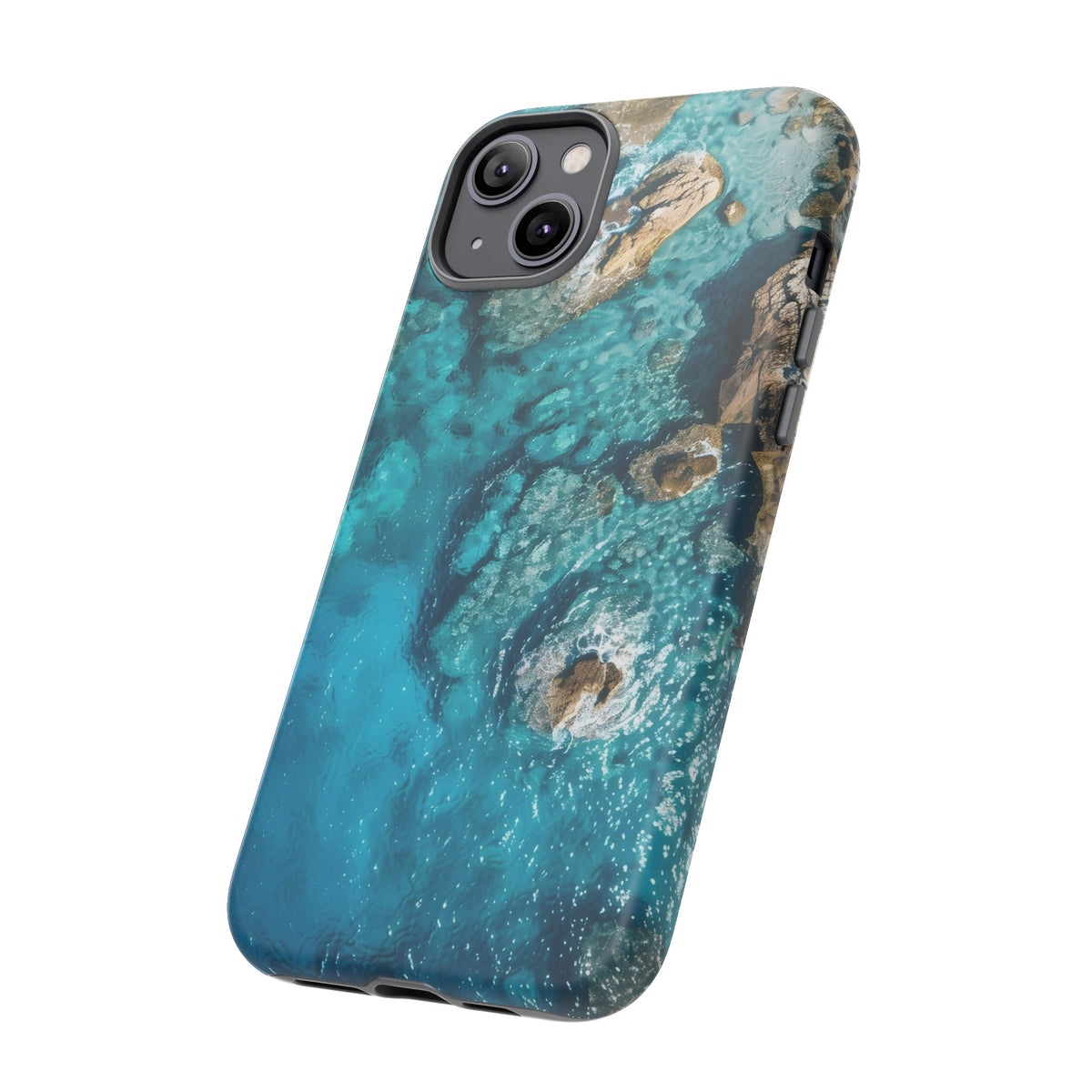 Nature sea landscape with idyllic view of water Tough Phone Case