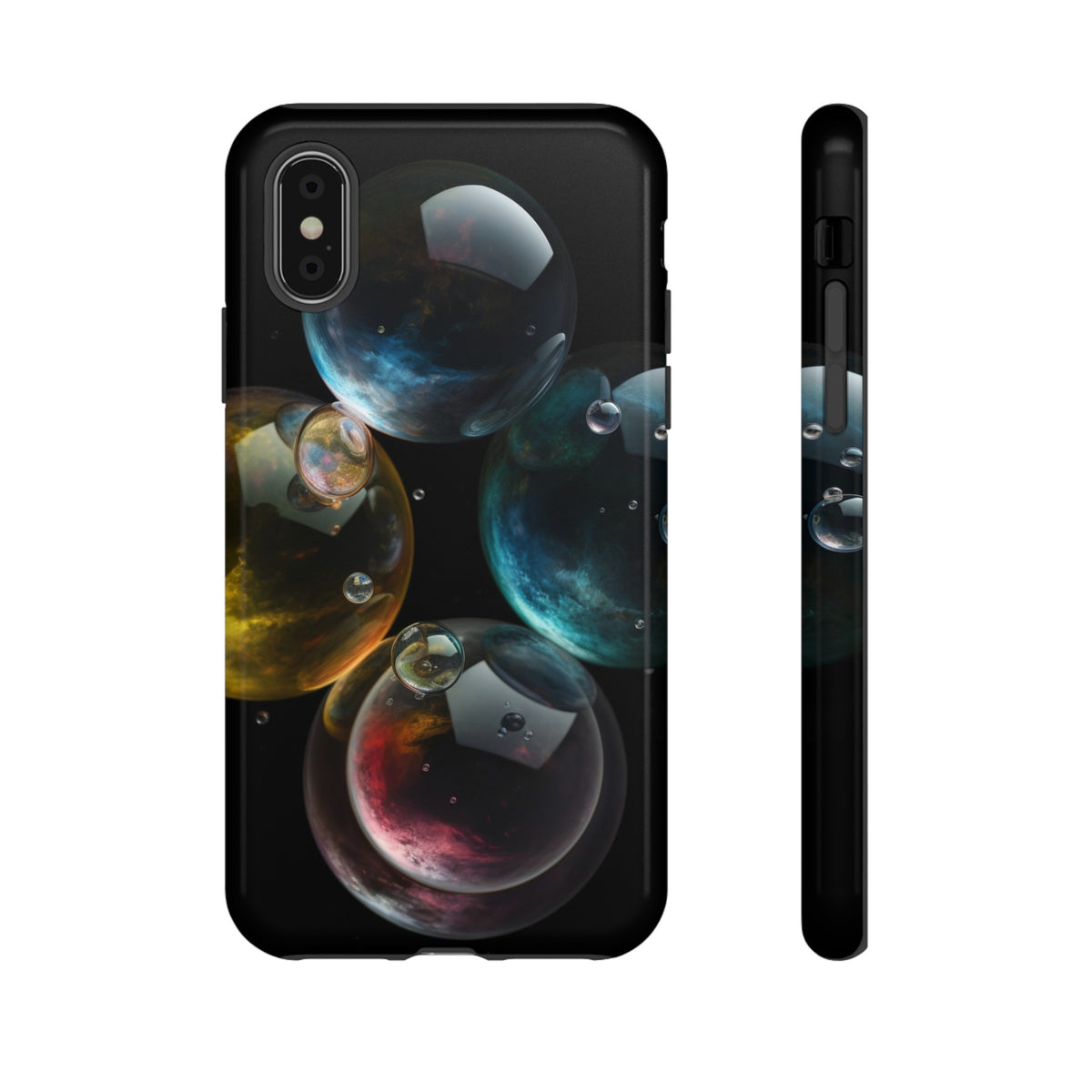 Shiny Bubbles Tough Phone Cases