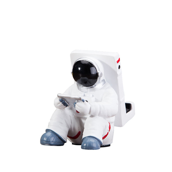 Simple Astronaut Mobile Phone Stand