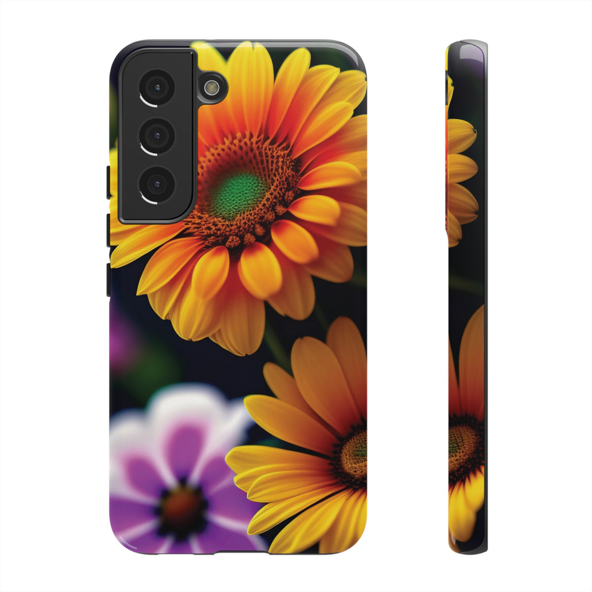 Flowers that are as beautiful as the sun Tough Phone Cases