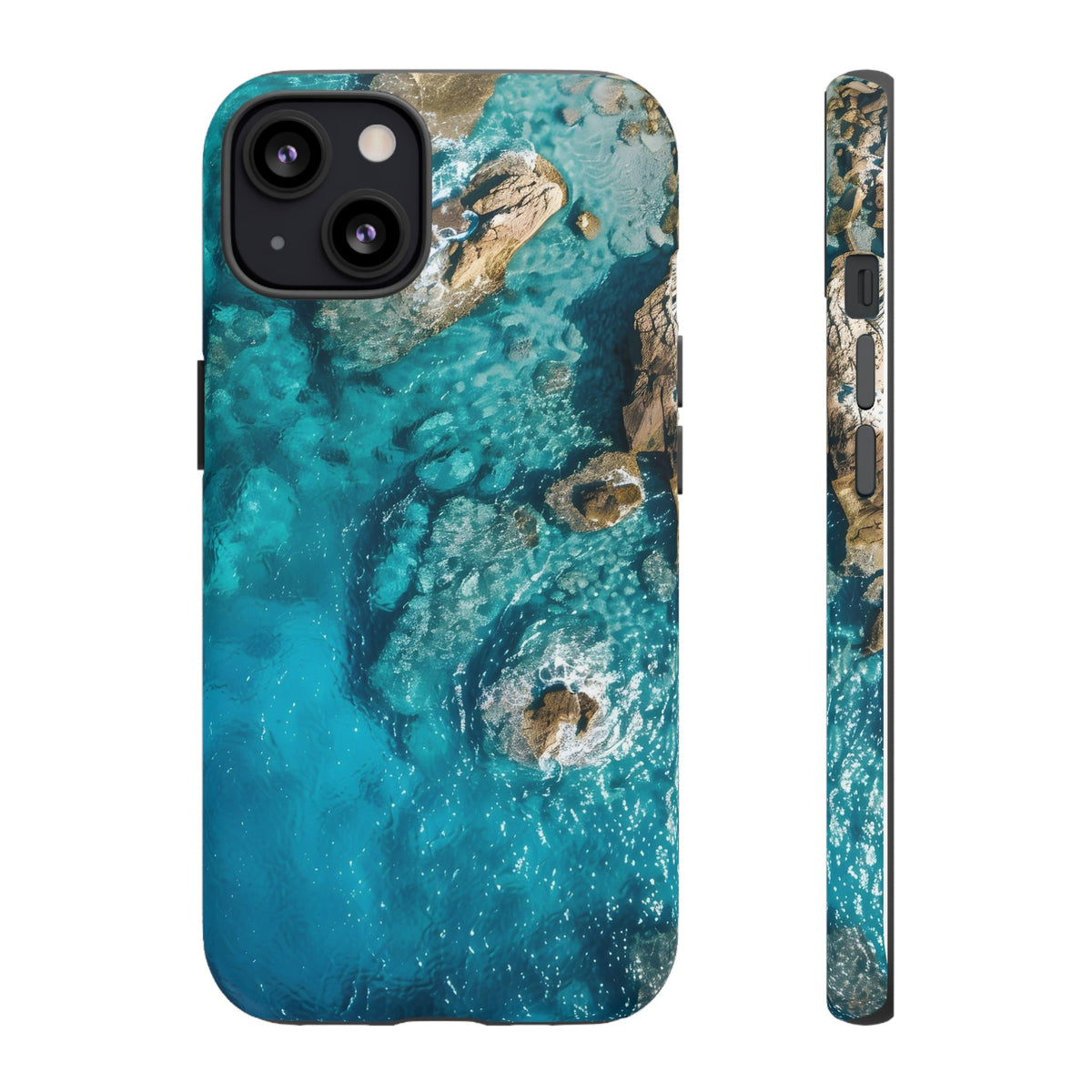 Nature sea landscape with idyllic view of water Tough Phone Case