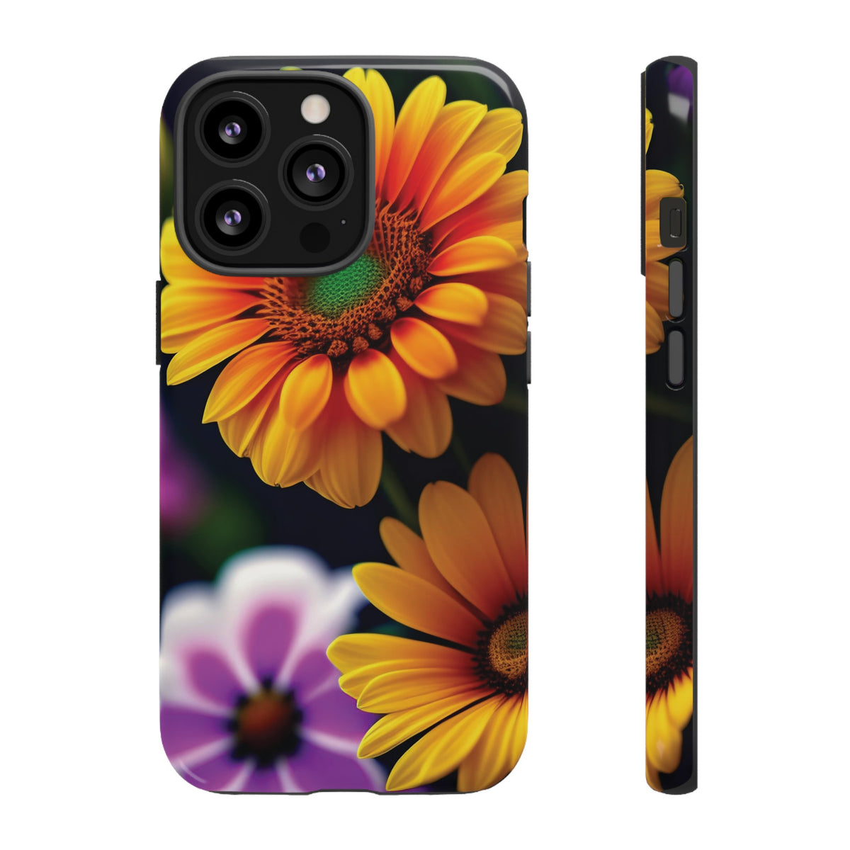 Flowers that are as beautiful as the sun Tough Phone Cases