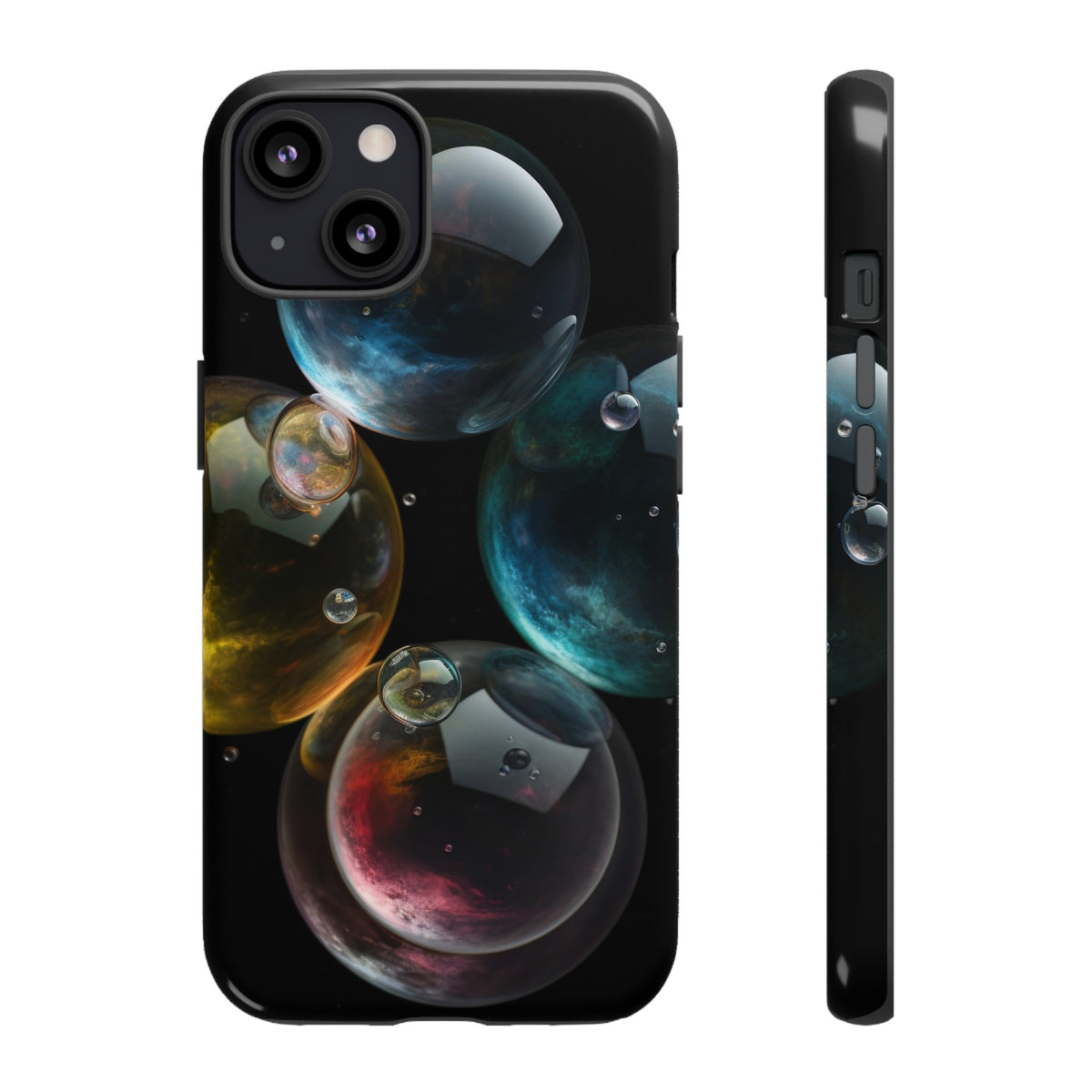 Shiny Bubbles Tough Phone Cases