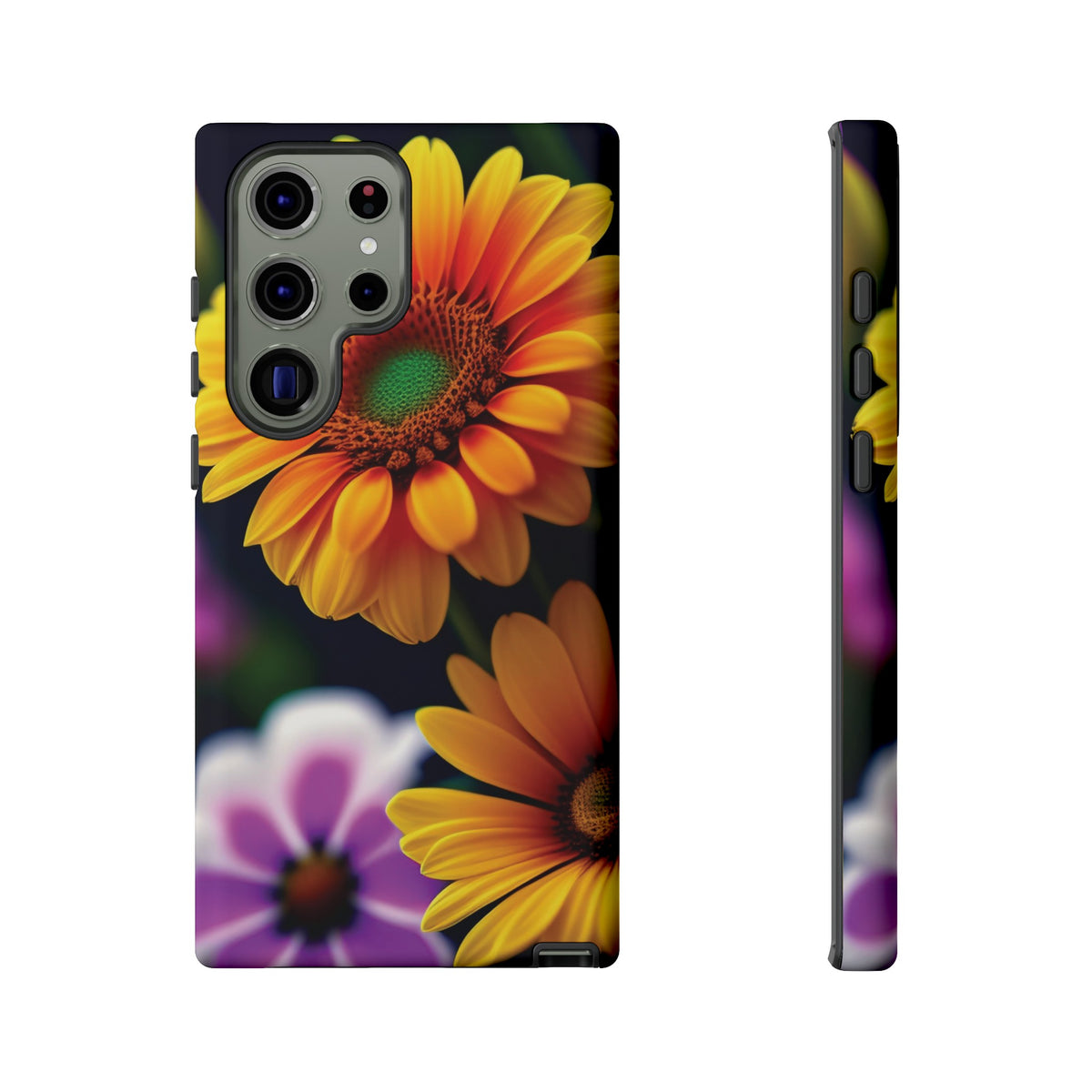 Flowers that are as beautiful as the sun Tough Phone Cases