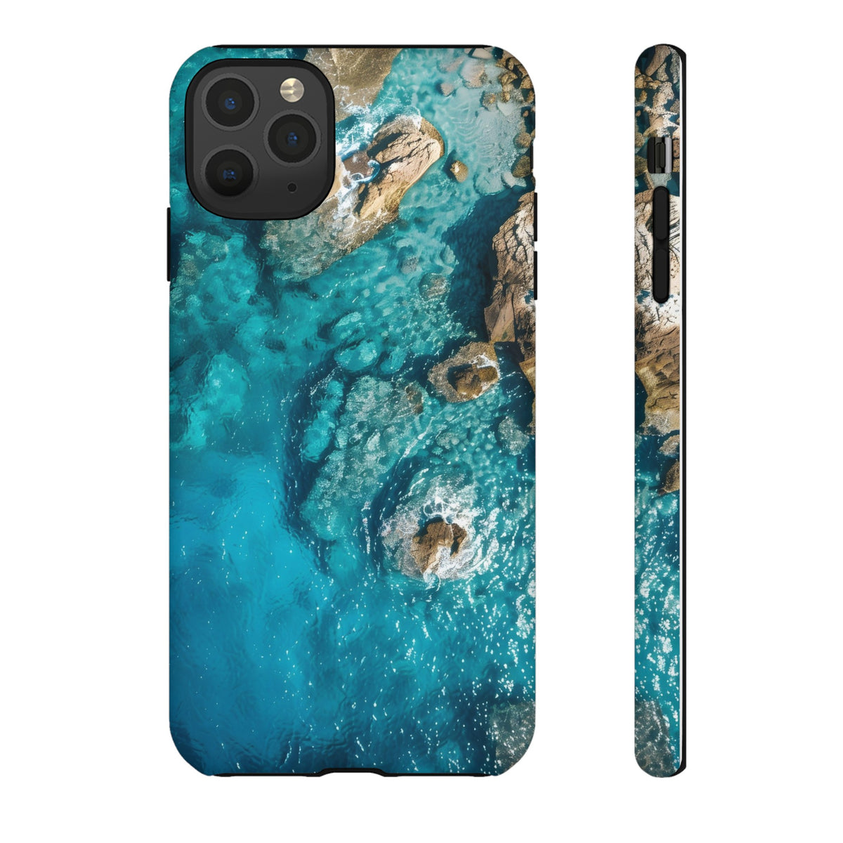 Nature sea landscape with idyllic view of water Tough Phone Case