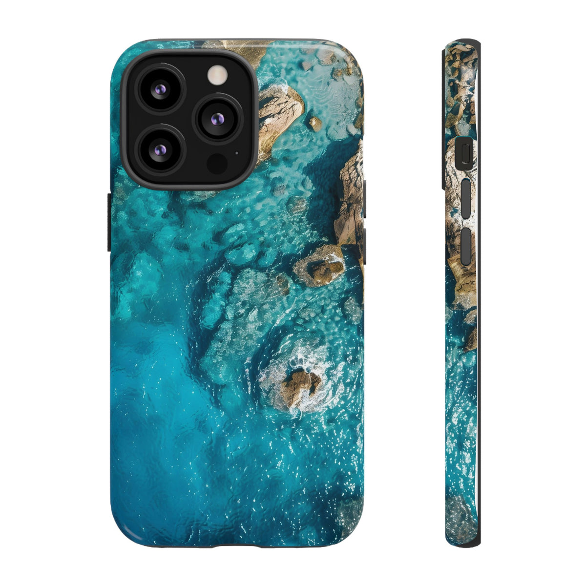 Nature sea landscape with idyllic view of water Tough Phone Case