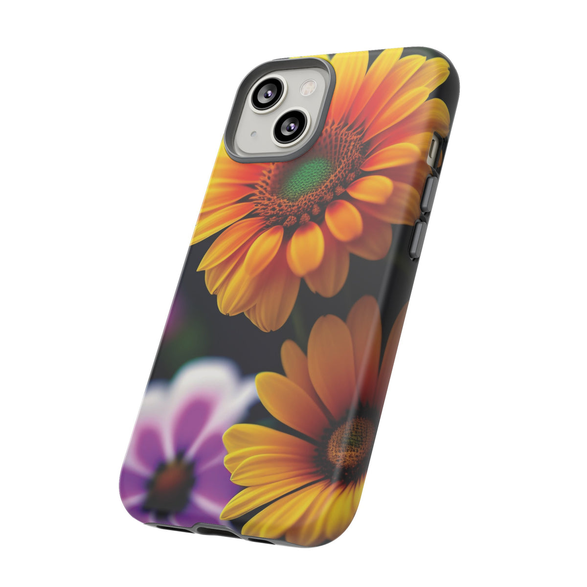 Flowers that are as beautiful as the sun Tough Phone Cases