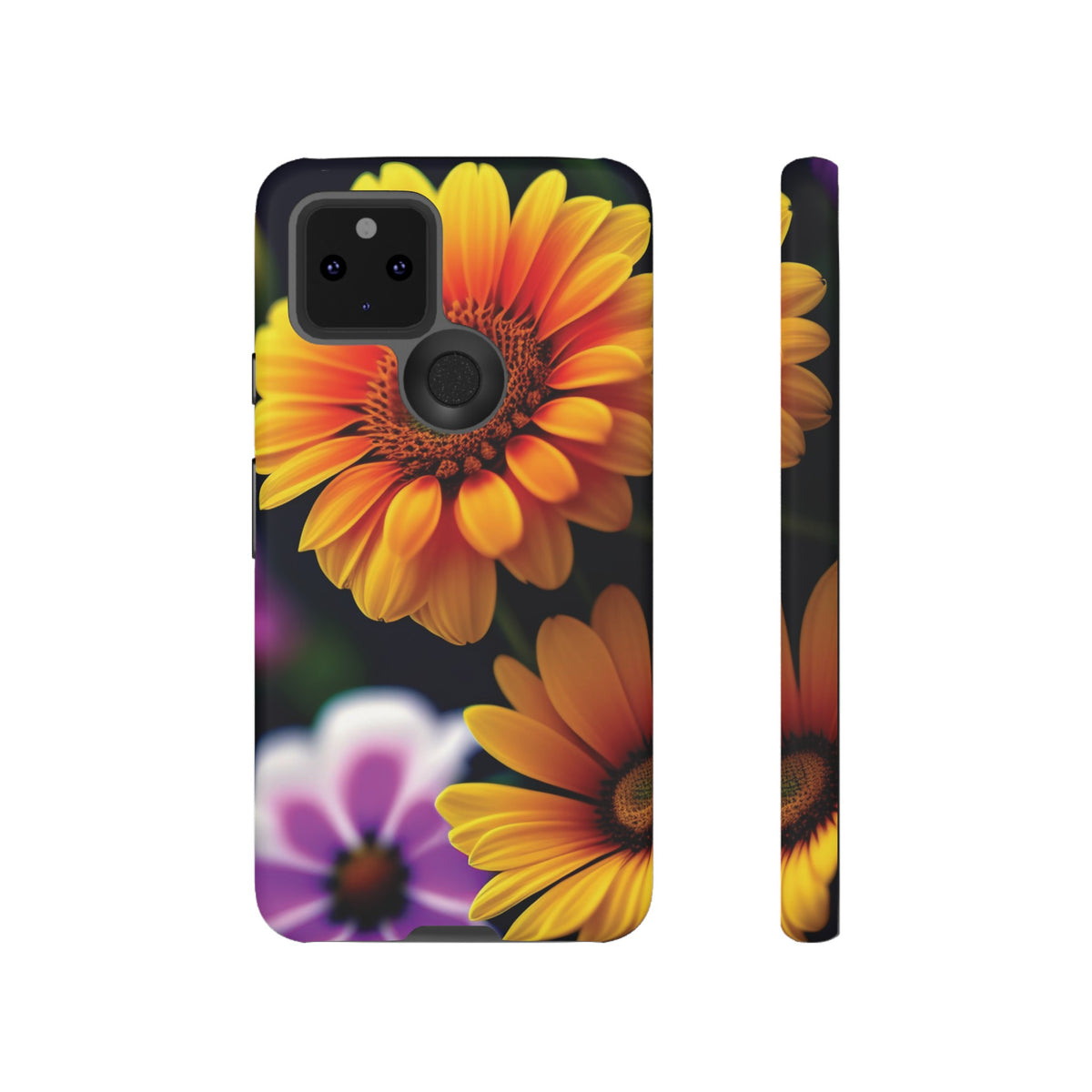 Flowers that are as beautiful as the sun Tough Phone Cases