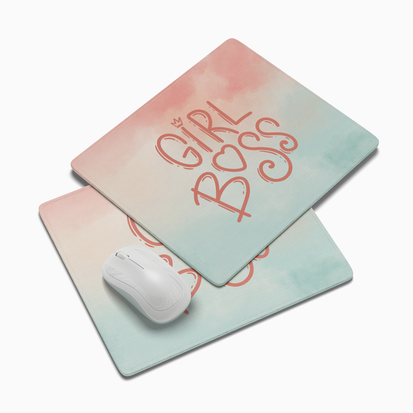 Girl Boss Non-Slip Mouse Pad