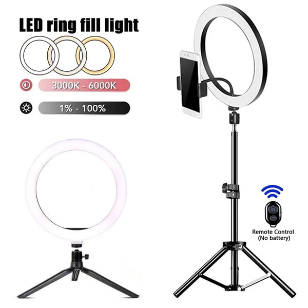 LED Selfie Ring Lighting Photographic Selfie Ring